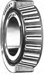 TDO bearings can be used in fixed (locating) positions or allowed to float in the housing bore, for example, to compensate for shaft expansion. TDOCD outer rings also are available in most sizes.