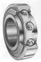 LUBRICATION AND SEALS SEALS RUBBER SEALS (R-TYPE) One of the most advanced sealing designs introduced by Timken is the R-type rubber seal bearing.