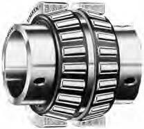 These double-row bearings are designed for applications where it is required to lock the loose-fitted inner ring to a shaft, with provision also for effective closure or sealing.