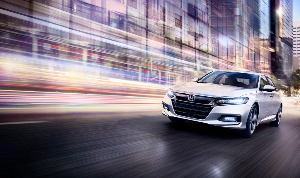 Fast forward thinking. Available for the first time with 1.5-liter and 2.0-liter turbocharged engines, the Accord delivers instant gratification.
