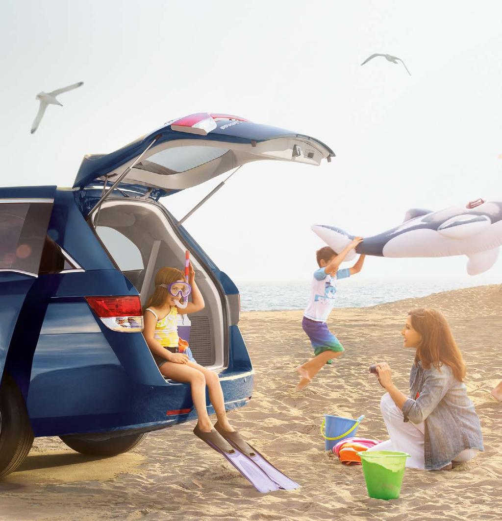 THE 2016 ODYSSEY The Odyssey delivers groundbreaking technology and conveniences that keep
