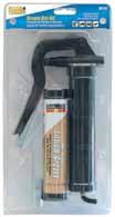 Heavy Duty Mini Grease Gun Kits Small, versatile gun allows for front or top pipe placement. Barrel takes 3 oz. grease cartridge or can be suction loaded.