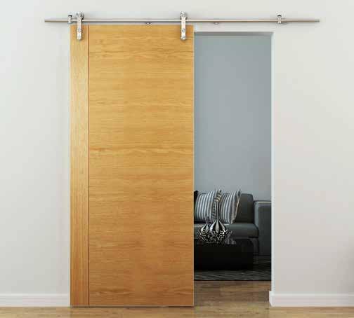 Steel Designed for Wood Doors: 1-3/8 and 1-3/4 (thickness) Maximum Door Weight: 198 Lbs (smooth