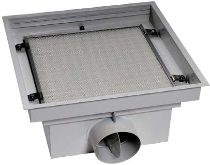 ABSOLUTE FILTER HOLDER TERMINAL DIFFUSERS OVERVIEW TECHNICAL CHARATTERISTICS SERIE FY OVERVIEW : The FY series of terminals is used for diffusing air through absolute filters for white chambers,