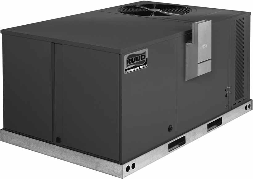 Unit Features & Benefits RKPN - C036, C048, C060 RKQN - C036, C048, C060 STANDARD FEATURES INCLUDE: R-410A HFC refrigerant. Complete factory charged, wired and run tested.