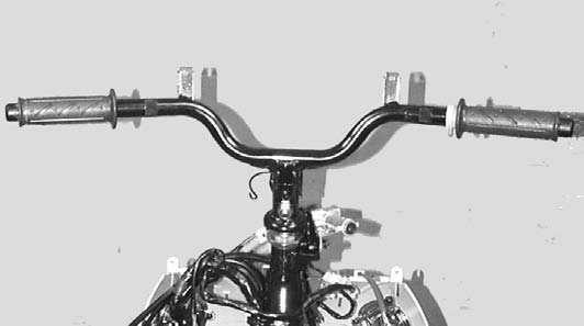 Brake Master Cylinder Bolts Bolts Remove the two right handlebar switch housing bolts and separate the