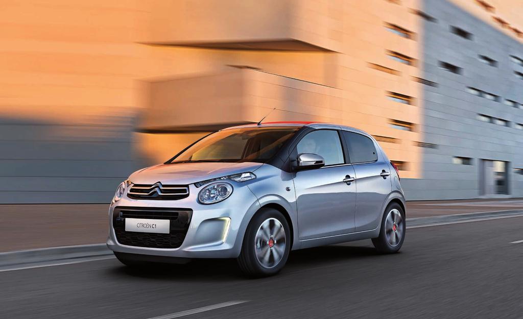 SIMPLY IRRESISTIBLE Weaving through the city streets, CITROËN C1 has the style, poise and charisma to stand out from the crowds.