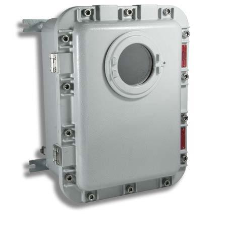 Ex d EJB-... series Junction boxes with round viewing windows EJB series junction boxes are used as enclosures for electrical equipment that requires a visual interface with the outside.