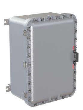EJB-... series Aluminium junction boxes gas group IIB+H 2 Ex d Cortem is introducing a new model of EJB enclosures that will replace the entire range.