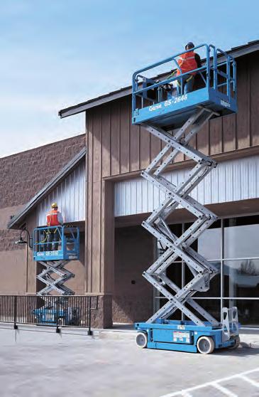Powered Access When you need a bit more than a ladder or scaffold tower, we can help you reach new heights safely with our comprehensive range of powered access equipment.