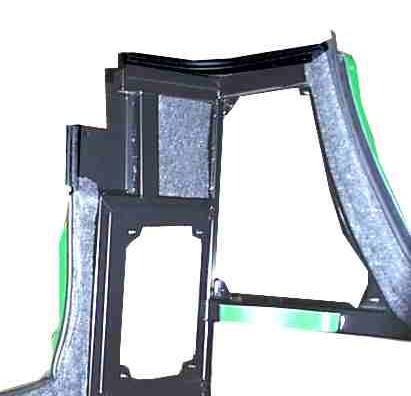 Using a lift strap or chain, prepare to lift the cab off of the shipping pallet by unbolting the cab from the shipping