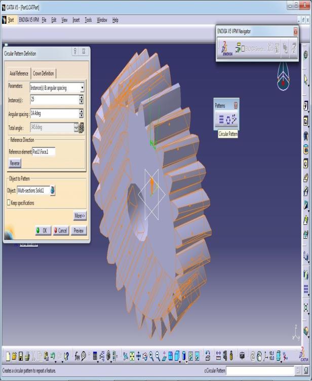 Catia is a suit of programs that are used in design, analysis, and manufacturing of a virtually unlimited range of