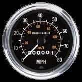 Odometer (Hall Effect) 82698 Deluxe 0-160 MPH 5 Electrical Programmable; 82623B Odometer