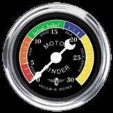 82176 82491 Vacuum/Boost Gauge (mechanical only) Model Scale *1 Ø in Type 82491 Wings 82492 Wings 0-30 In-Hg/ 0-40 PSI 0-30 In-Hg/ 0-40 PSI 2-1/16 Mechanical 2-1/16 Mechanical Bezel/ Dial Polished/