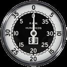 Each 3-in-1 kit includes a speedometer and tachometer. The speedometer/odometer includes Integral oil pressure and water temperature gauges, available in either U.S. or Metric scales.