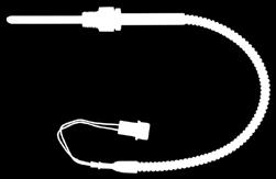 CAUTION: Use ONLY a thermocouple-specific extension wire to connect the probe to the gauge. Do not alter the length of the thermocouple extension wire.