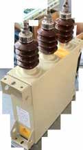 MEDIUM VOLTAGE CAPACITORS These units are special capacitors designed to be used for power factor correction systems at medium voltage levels (up to 34.5 kv).