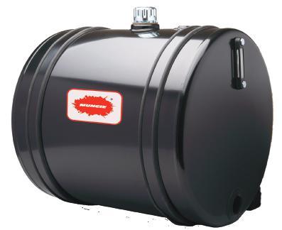 STEEL ROUND Muncie s steel round hydraulic tanks are offered when durability, reliability and accessibility are important.