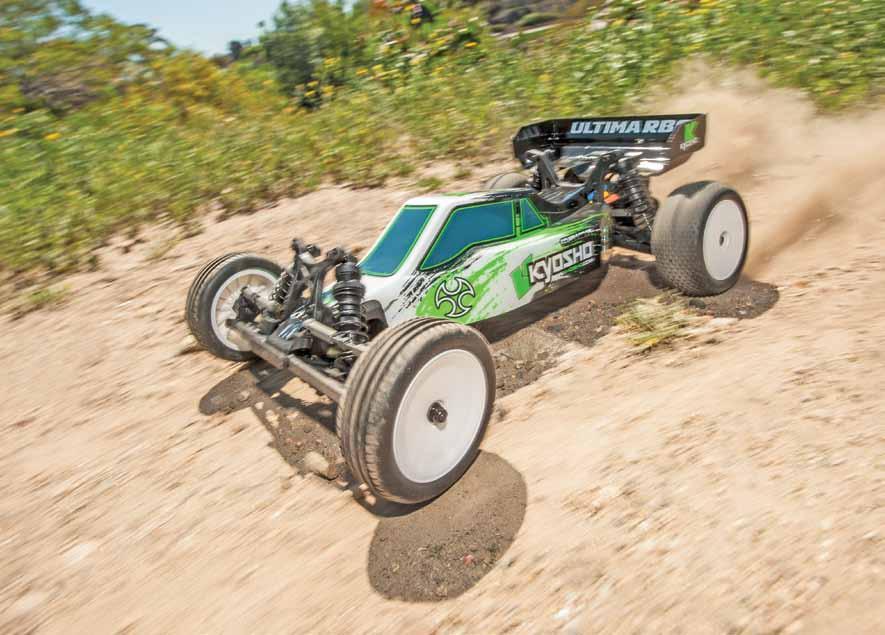 Team Orion Neon One 00Kv motor Team Orion Vortex R A speed control Black-anodized aluminum chassis with plastic side guards Race-style tires Dual-pad slipper clutch Plastic threaded body shocks KS-0
