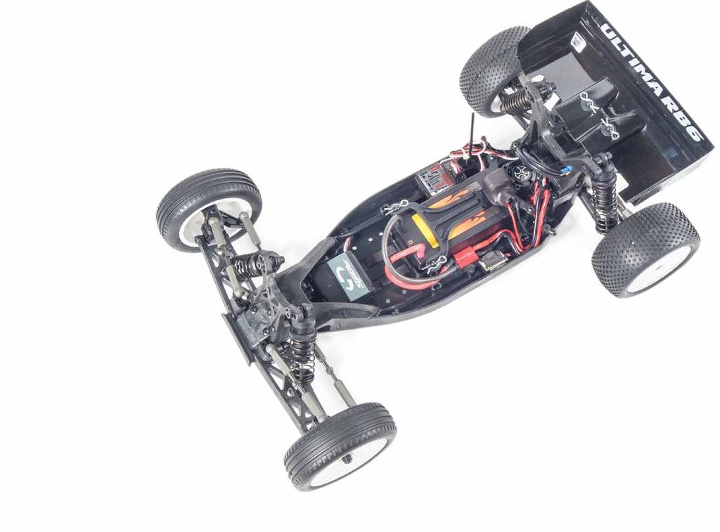 the same platform that Kyosho Factory Driver Jared Tebo used to win the 0 IFMAR EP World Championships but in a rear-motor RTR package with sport specs.