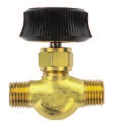 Miniature Needle Valves Model 61 Miniature needle valves are used in a wide variety of applications such as shutoff valves for gases, noncritical vacuum to high-pressure service, instrument air