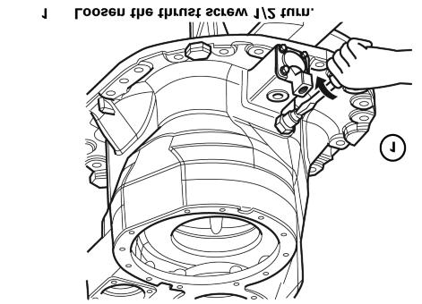 06-inch) wide bead around the circumference of the inner thrust screw threads. To obtain this sealant, refer to the Service Notes page on the front inside cover of this manual. 1.