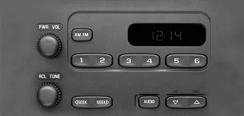 AM-FM Radio Finding a Station AM FM: Press this button to switch between FM1, FM2, or AM. The display will show your selection. TUNE: Turn this knob to select radio stations.