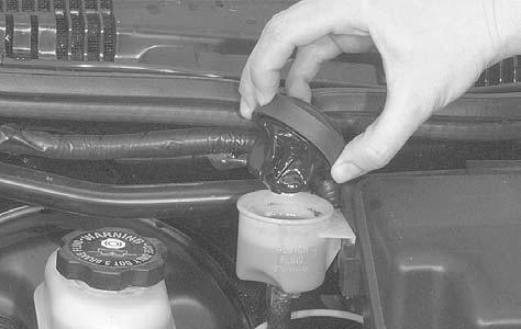 When to Check and What to Use Refer to the Maintenance Schedule to determine how often you should check the fluid level in your master cylinder reservoir and for the proper fluid.