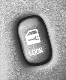 Power Door Locks If your vehicle has this feature, you can lock or unlock all the doors on your vehicle from the driver s or front passenger s door lock switch.