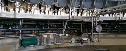 down the milk line for enhanced washing performance and superior hygiene Automation options; such as automatic cup removers,
