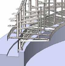 (Inward sloping platforms) Stainless steel and stabilised PVC skirts provided Upper