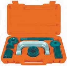65 AST-7865 Ball Joint Service Tool with 4-Wheel Drive Adapters For removal and installation of press-fit parts such as ball joints, universal joint and truck brake anchor pins. $137.