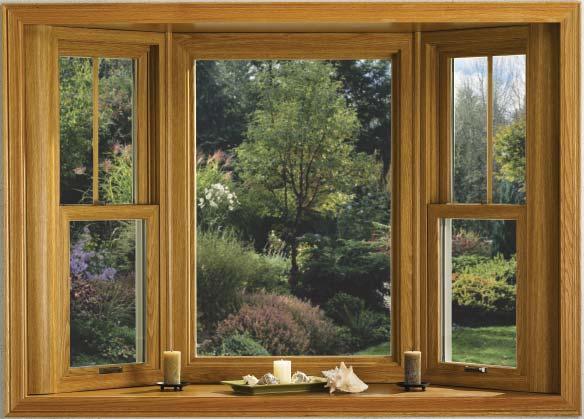 I NTERIOR WOOD LOOK OPTIONS Most Latitude Series window and door products can have the appearance of wood when you choose from one of our three interior wood look options: Cherry, Sunset Oak, or