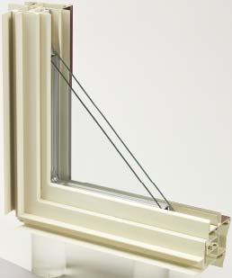 L ATITUDE SERIES SINGLE SLIDERS SINGLE SLIDER STANDARD FEATURES 2-5/8" overall frame depth; 1-1/4" nailing fin setback; 1-3/8" interior jamb Constructed of multi-chambered upvc extrusions that create