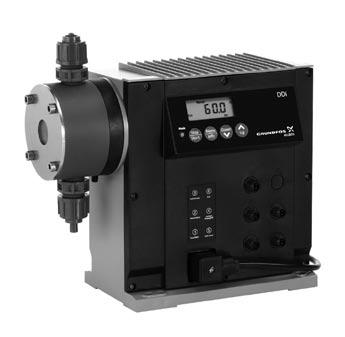 contact or analogue signal control, batch or timer dosing Analogue and digital interfaces without extra charge DDI model 222-60 D display on the side Double diaphragm system with diaphragm control