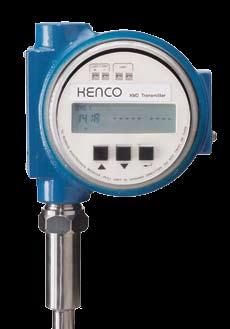 Communications standard KENCO LEVEL TRANSMITTERS KENCO loop powered transmitters electronically monitor the location of the magnetic float within the Magna-Site gauge housing, providing an output in