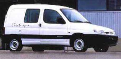 7 electric min van for transport of goods A service for