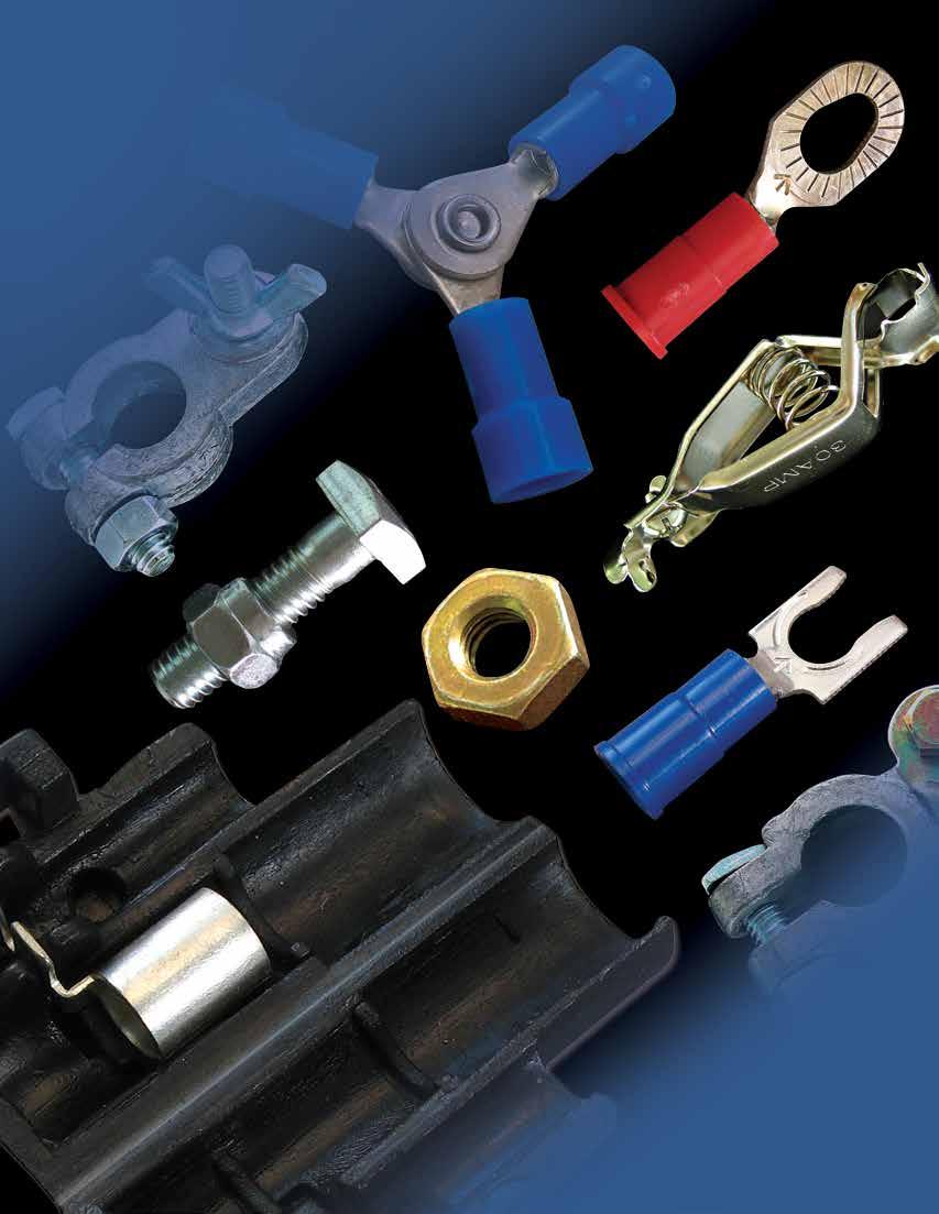ELECTRICAL ÉLECTRICITÉ WIRING TERMINALS INSULATING P.V.C. TAPE CRIMPING TOOL CABLE TIES WIRE GROMMETS FUSE ACCESSORIES SHRINK TUBING CIRCUIT TESTERS TEST CLIPS CHARGING CLIPS