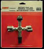 BATTERY POST AND TERMINAL CLEANERS NETTOIE-BORNES / COSSES 570 No. 570-270 This tool quickly removes corrosion and scale from the terminal.