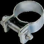 Standard Package: 0 Clamps Stock No. Fits Hose Clamp Range Stock No. Fits Hose Clamp Range I.D.