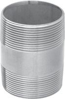 Stainless Steel Fittings Nipples CONDUIT NIPPLES NPL50200 304SS Trade Std. Pkg.