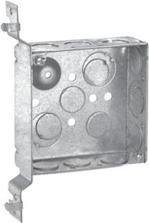 030 inch thick galvanized sheet steel BRACKETS USED ON EATON'S CROUSE HINDS BOXES "F" BRACKET "D" BRACKET "S" BRACKET "C" BRACKET Mounts on face of