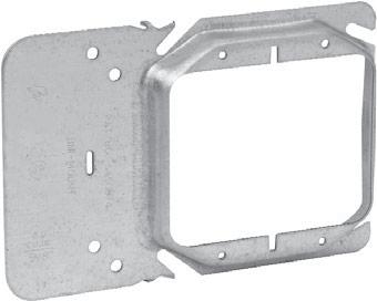 These holes allow for the attachment of box mounting brackets to allow for use of both sides of the stud.