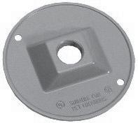 Weatherproof Outlet Covers BLANK STEEL WITH GASKETS UL LISTED FOR WET LOCATIONS TP7292