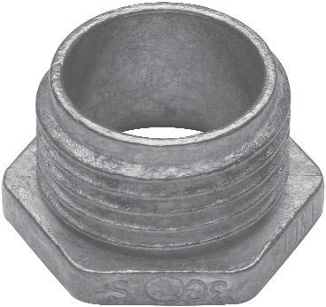 Features: Threaded NPSM for rigid conduit and IMC Standard Finish on Malleable Iron: Zinc Plated USE: To offset the axis of raceways 3 /4 of an inch