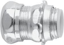 Thin Wall Conduit Fittings (For EMT Conduit) Compression Type Fittings - Steel COMPRESSION TYPE FITTINGS STEEL Applications: Thinwall conduit fittings are used: To join EMT to a box or