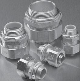 Liquidtight Conduit Fittings LiQuik Liquidtight Fittings LiQuik LIQUIDTIGHT FITTINGS - MALLEABLE IRON Traditional Assembly Installation 1. Slide nut over conduit.