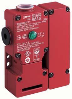 HSC Series HSC Series Full Size Solenoid Locking Switches Overview X Series E-Stops HSC features: Rugged Aluminum Die-cast Housing With the actuator mounted on a movable door, and the switch on a