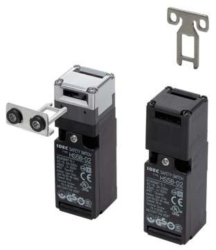 HS5B Series HS5B Series Miniature Interlock Switch Overview HS5B features: mm x mm x 9mm Compact Housing Available with Contact Confi gurations (NO + NC or NC) Flexible Installation: By turning the