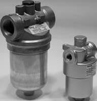 LPF Series Inline Filters 725 psi up to 74 gpm Hydraulic Symbol A B E6 Features LPF filters are manufactured with cast aluminum head and aluminum cold formed bowls.